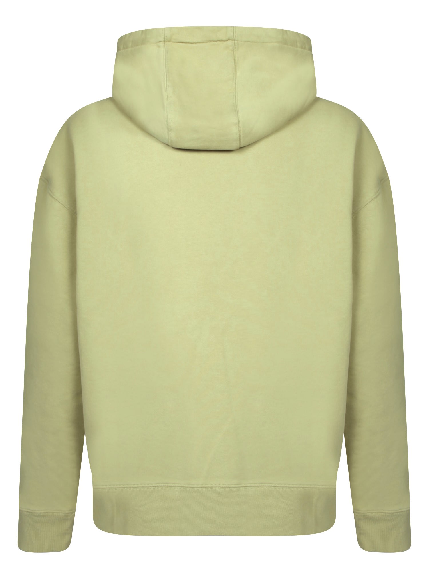 Shop Maison Kitsuné Bold Fox Beige Hoodie