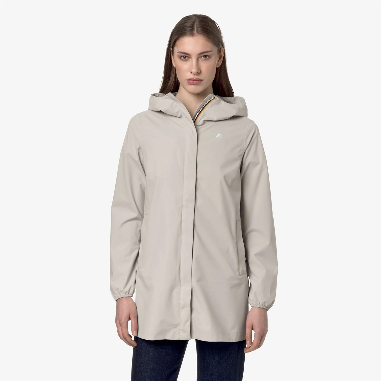 K-way Sophie Soft Touch Marmotta In Beige Lt