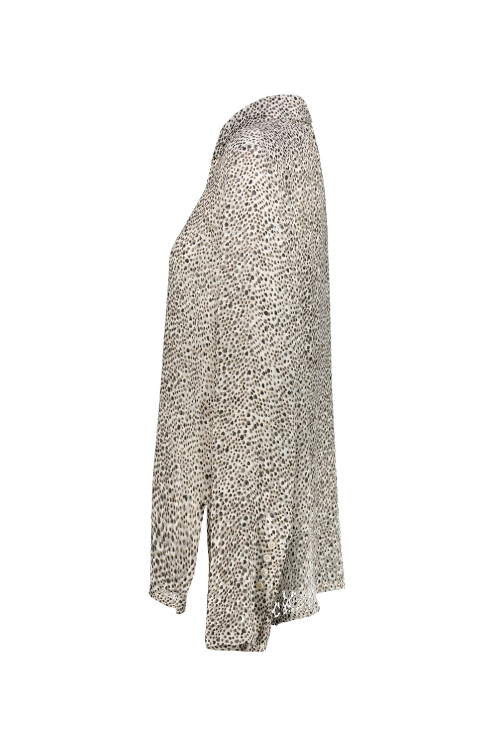 Sapio N16 Shirt Devoré Clothing In Gray