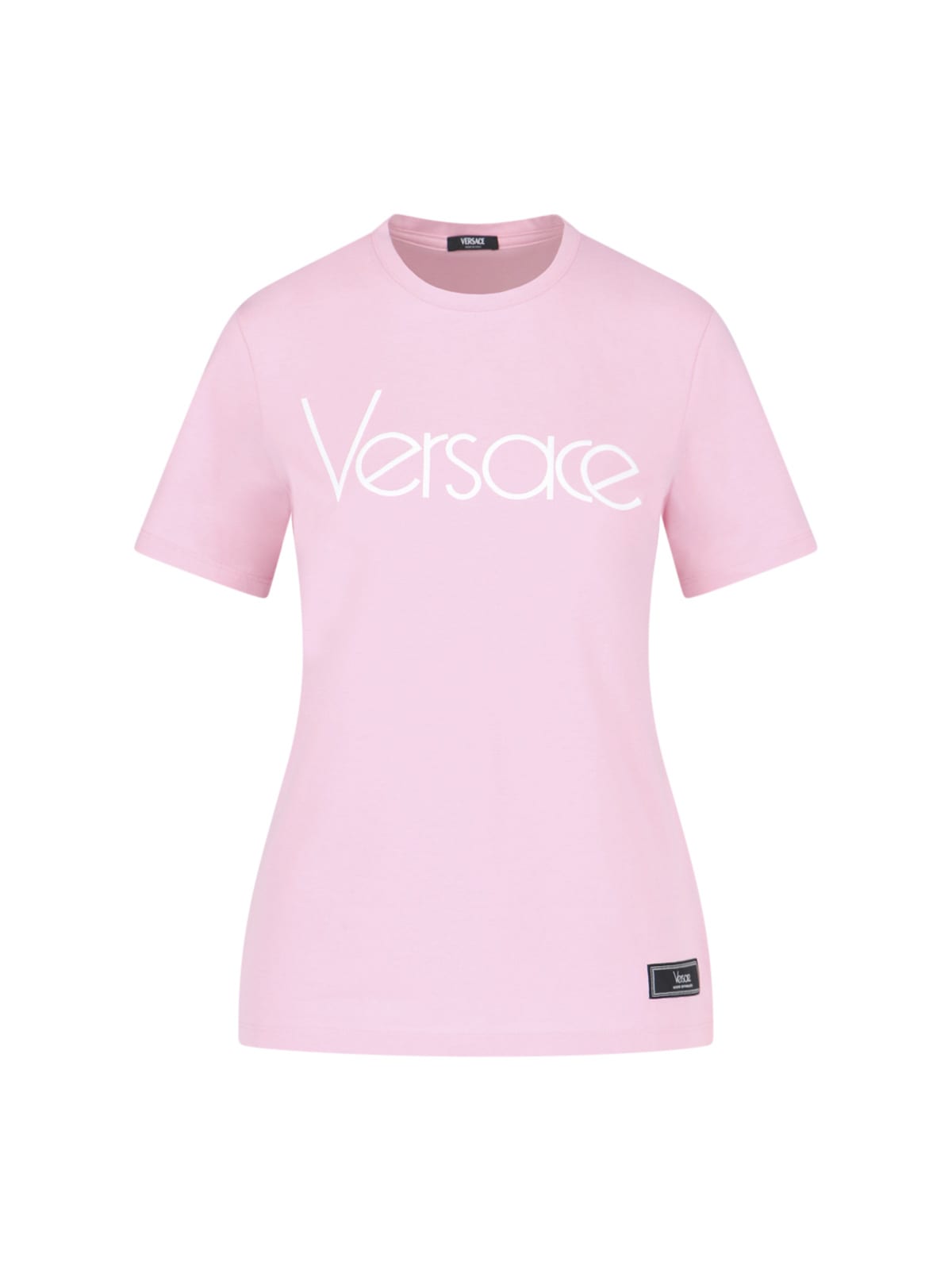 Shop Versace 1978 Re-edition Logo T-shirt In Pink