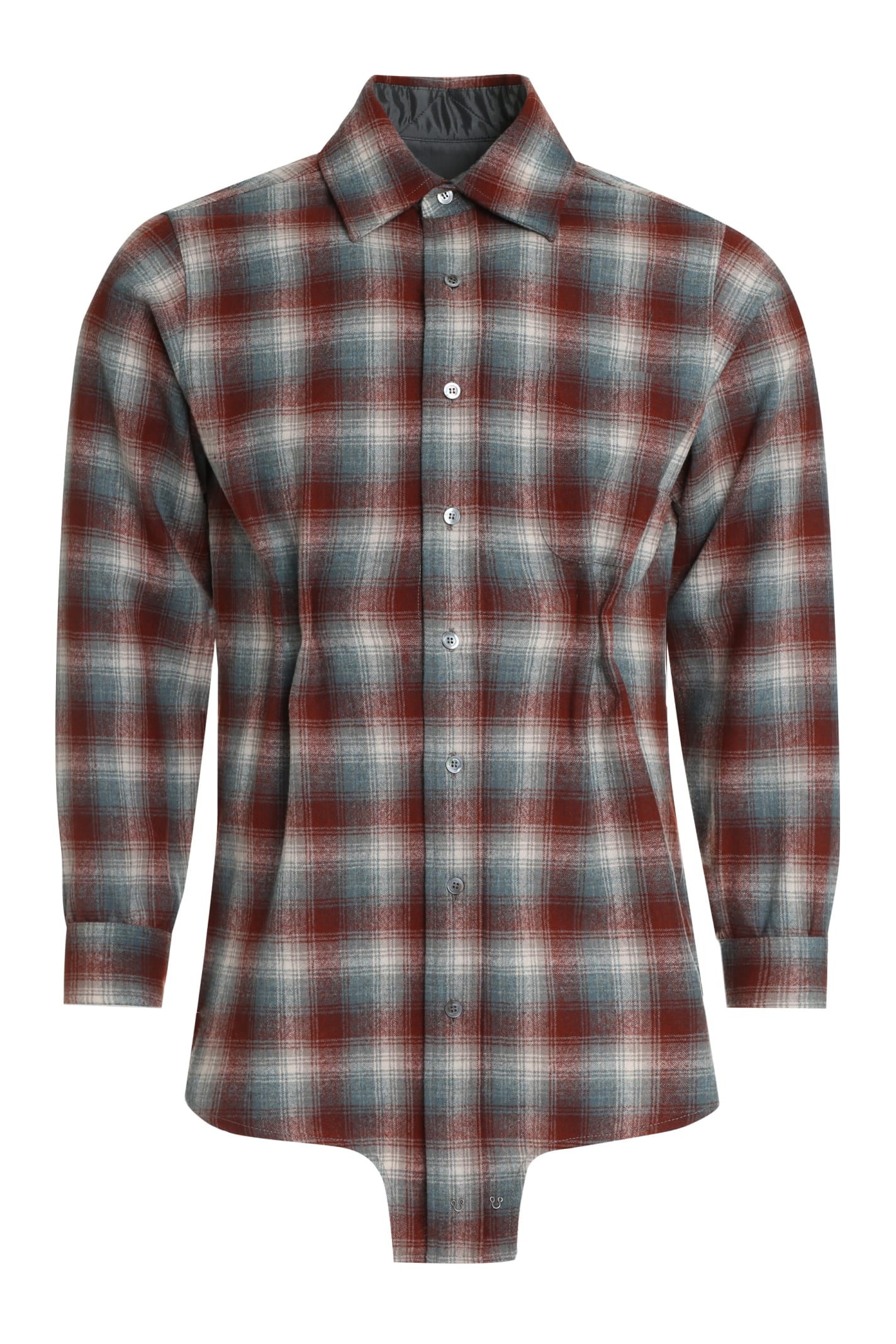 X Pendleton - Checked Wool Shirt