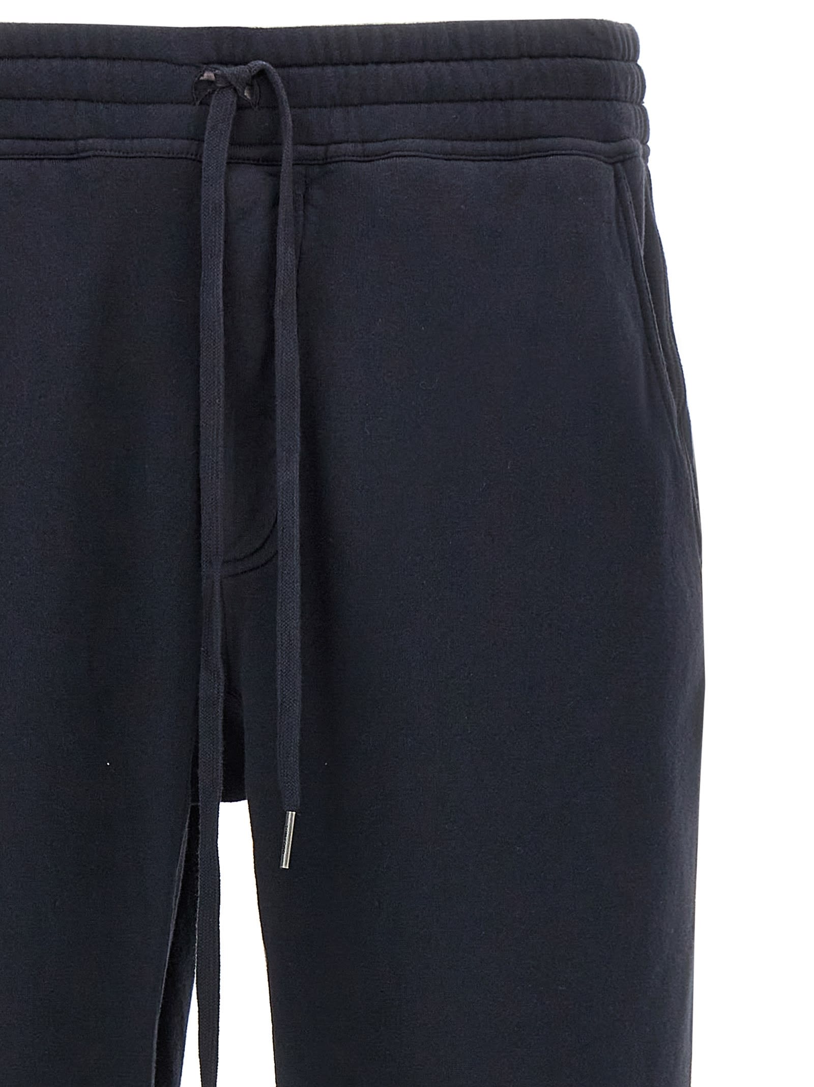 Shop Tom Ford Vintage Garment Dyed Joggers In Blue