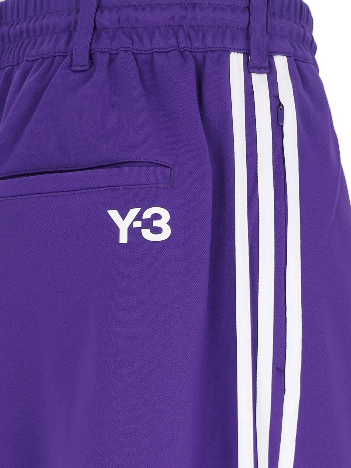 Shop Y-3 Sweatpants In Purple