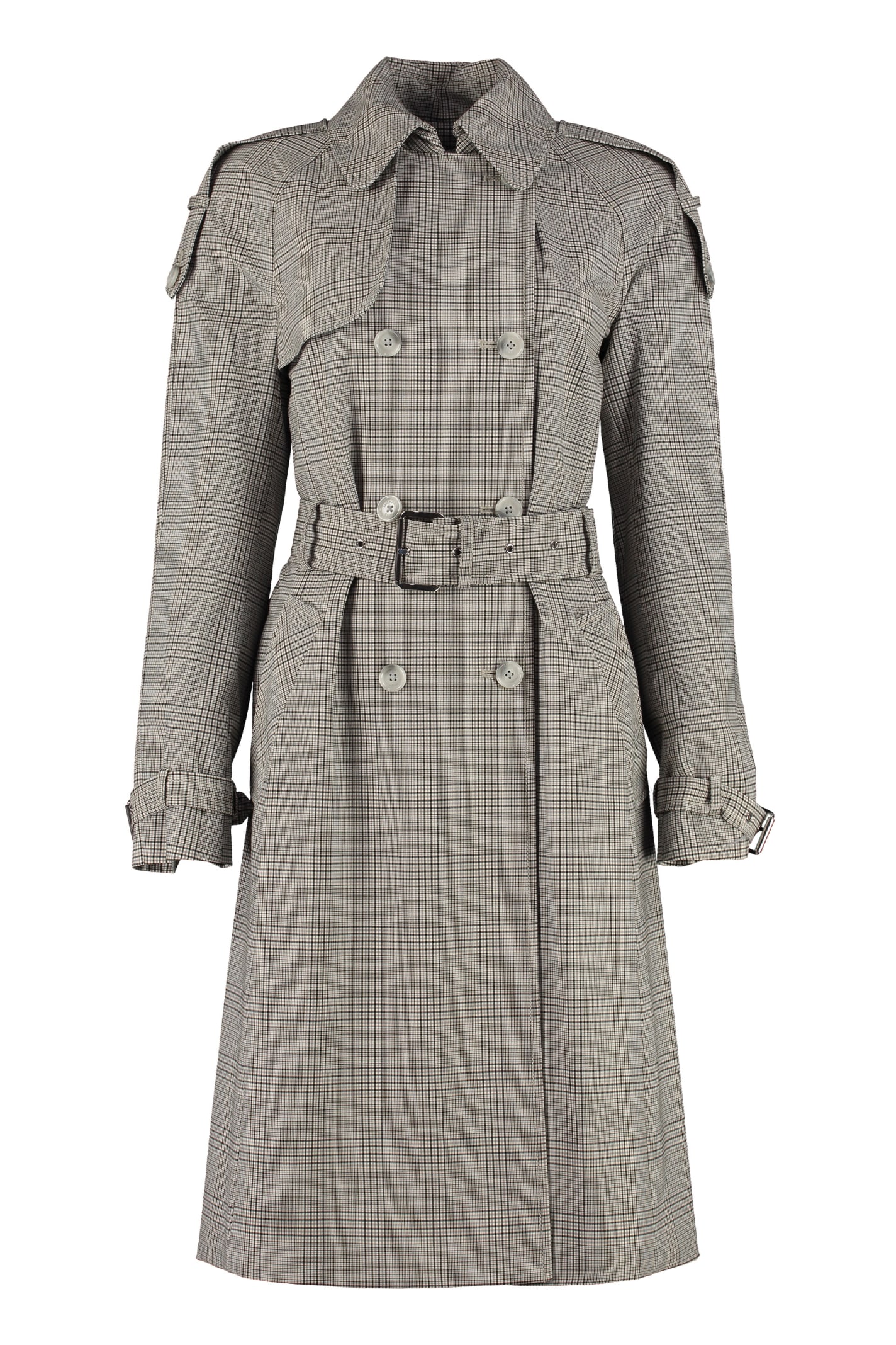 michael kors wool trench coat
