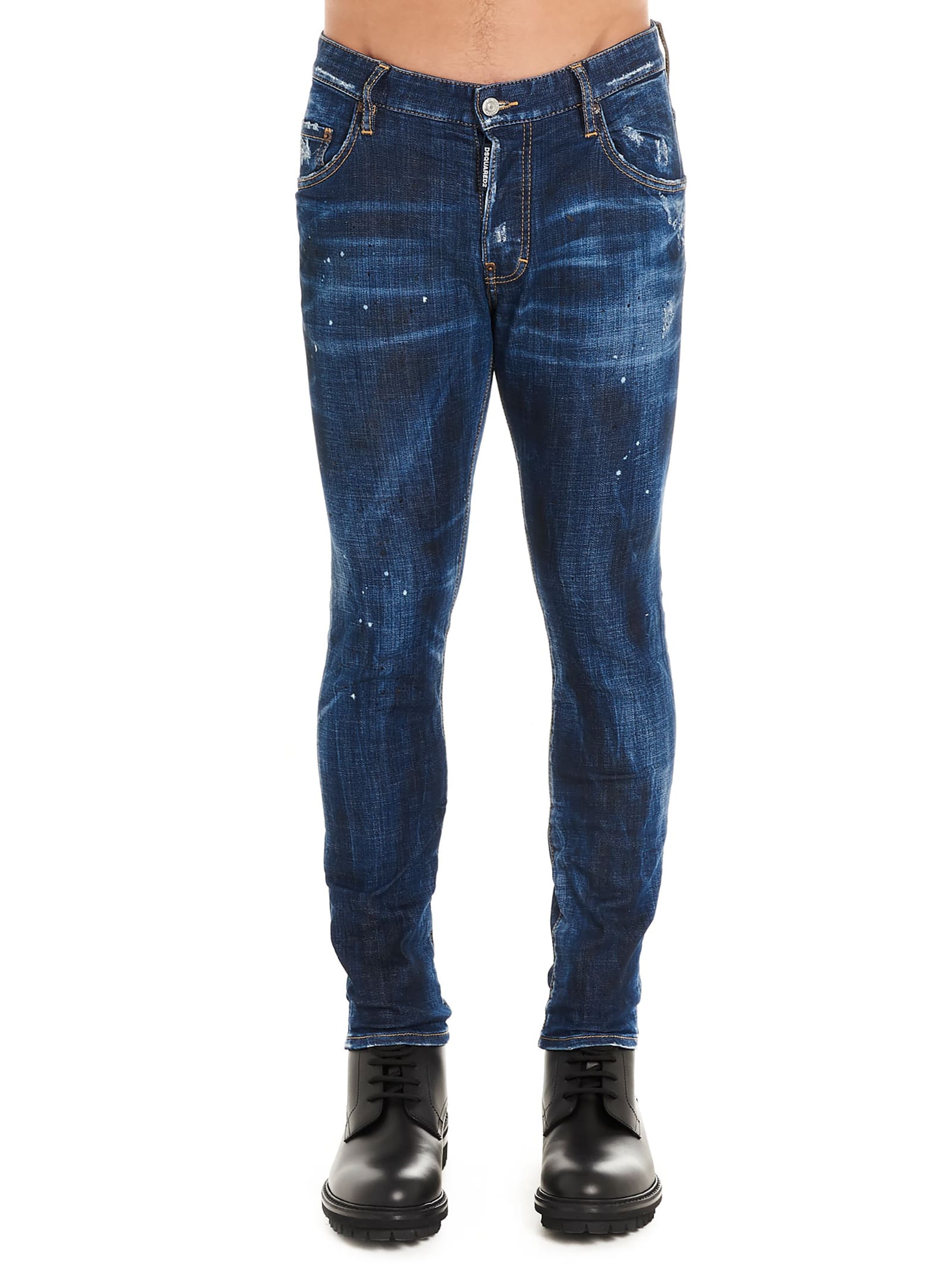 Dsquared2 Skater Jeans In Blue | ModeSens