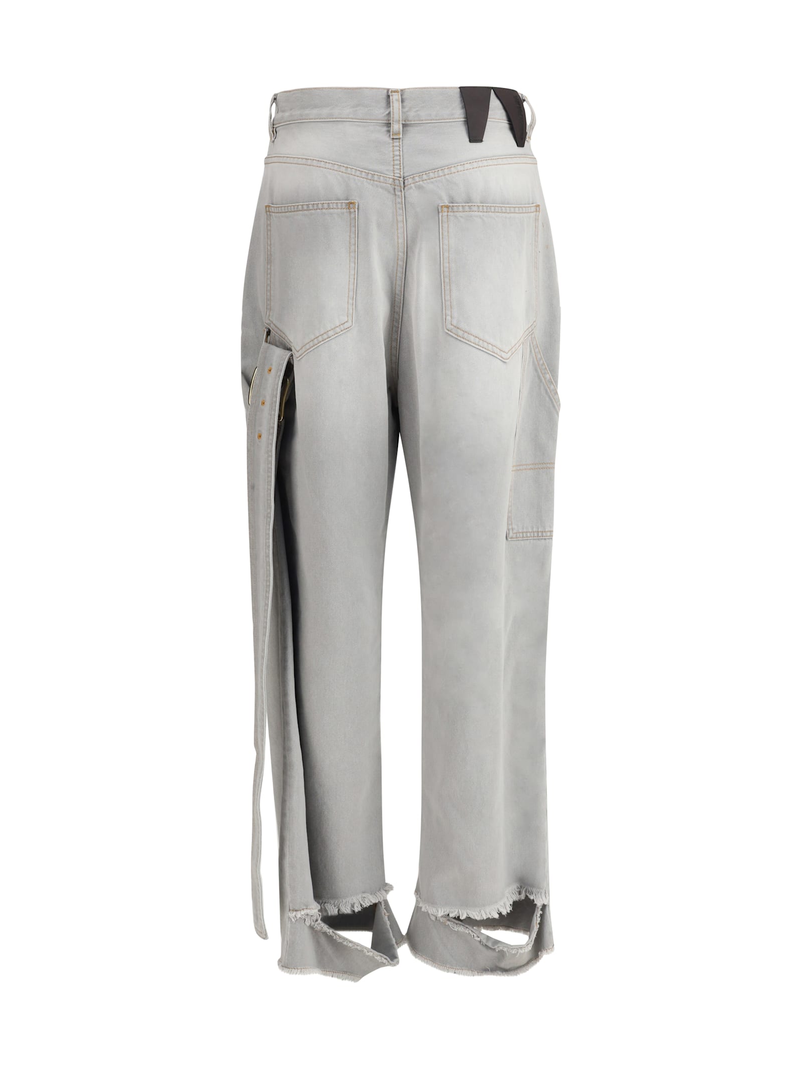 Darkpark Lisa Jeans In Grey Denim In Gray
