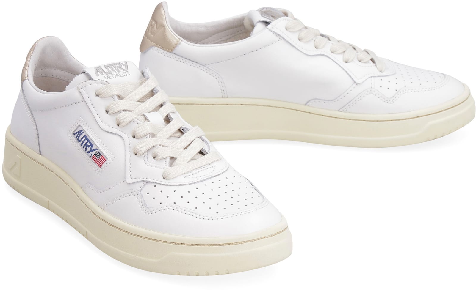 Autry Medalist Leather Low-top Sneakers