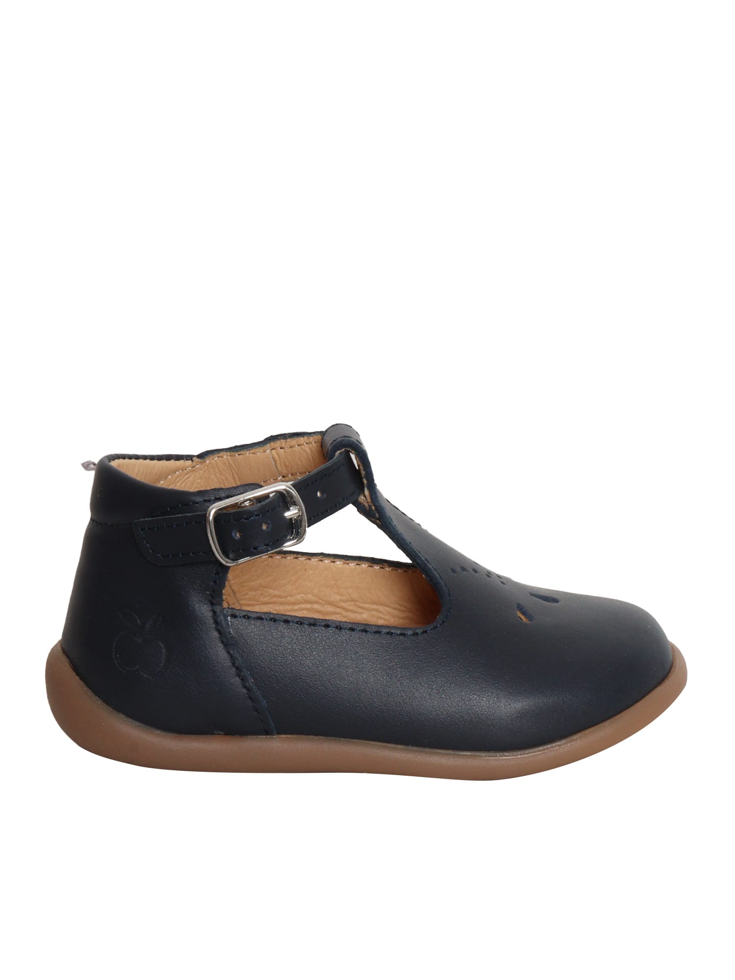 Shop Pom D'api First Step Shoes In Blue