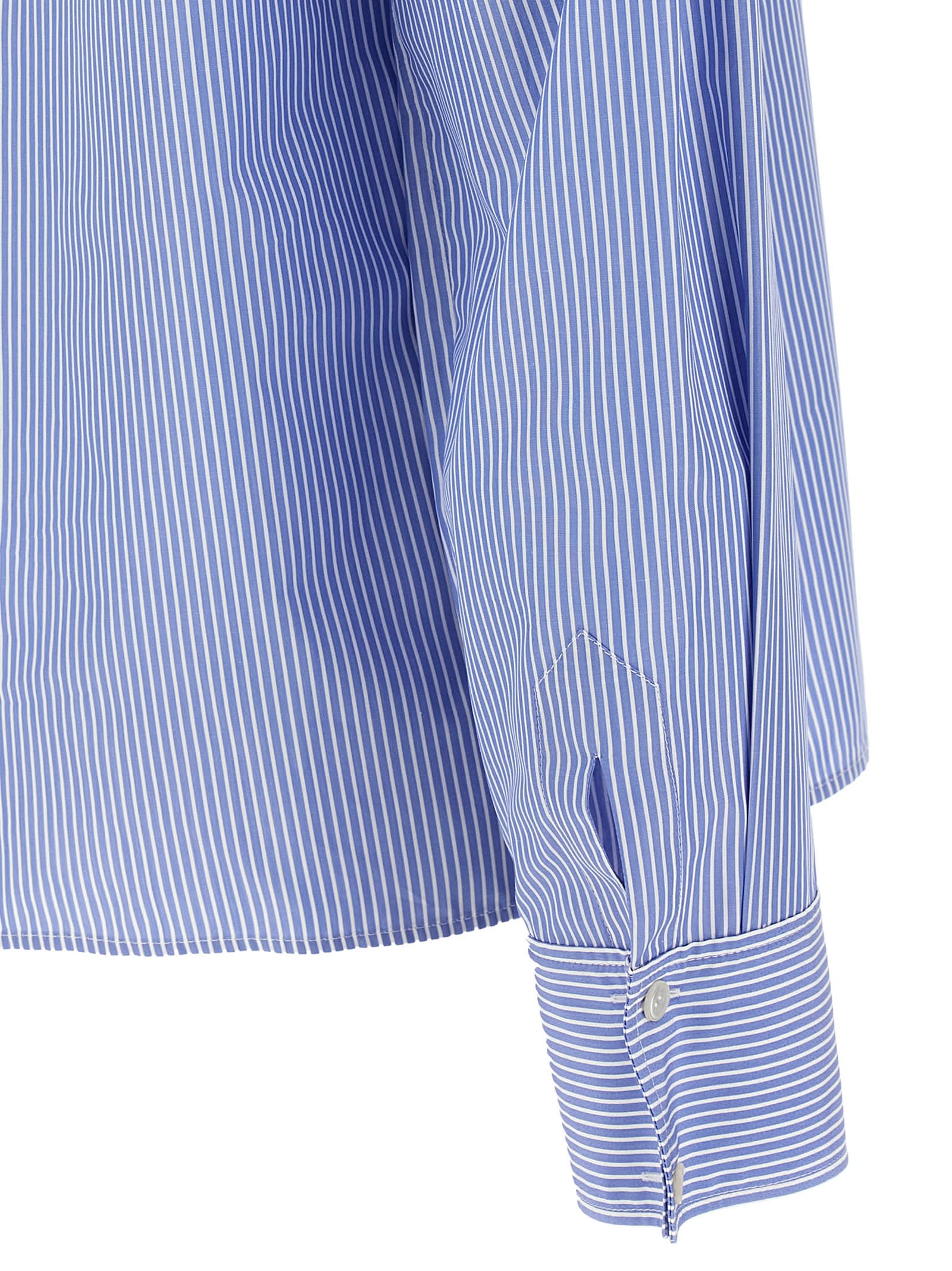 Saint Laurent Cassandre Shirt And Blouse Light Blue