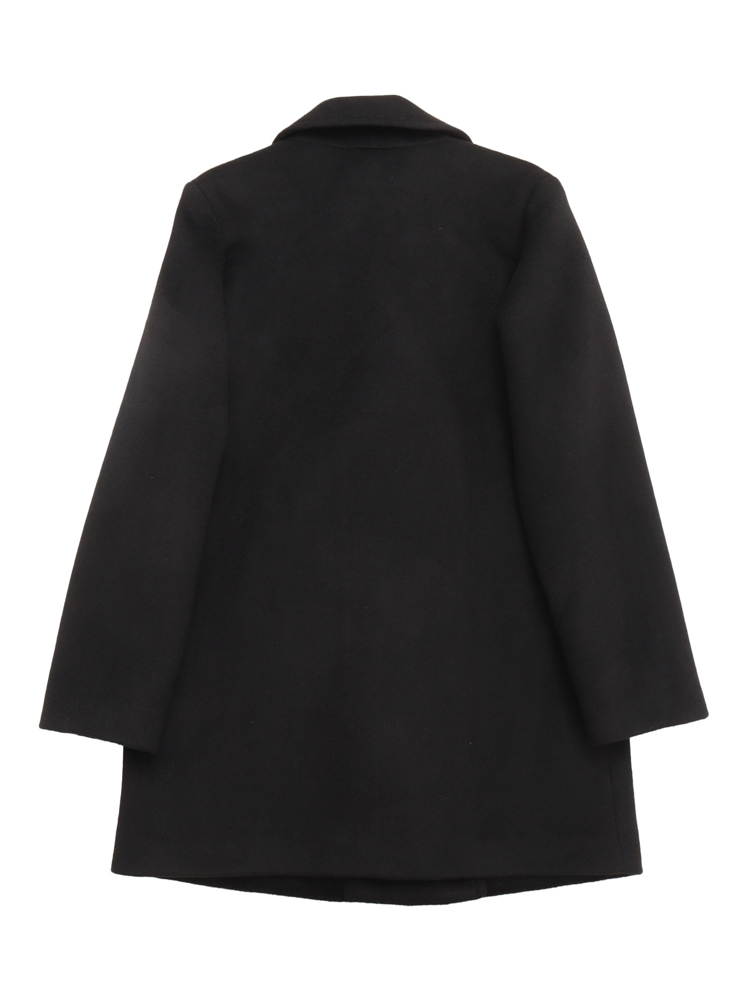 Moschino Coat In Black