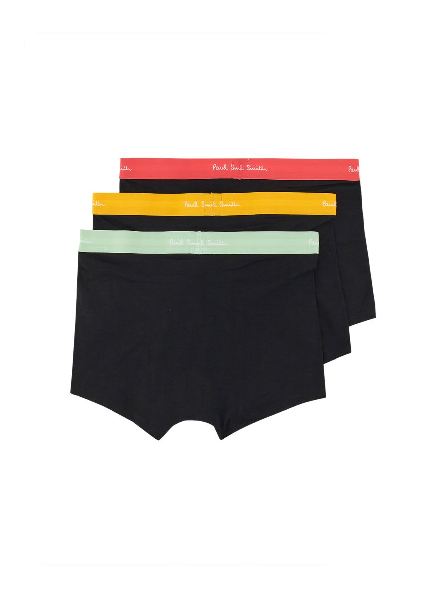 Shop Paul Smith Pack Of Three Briefs In Multicolour