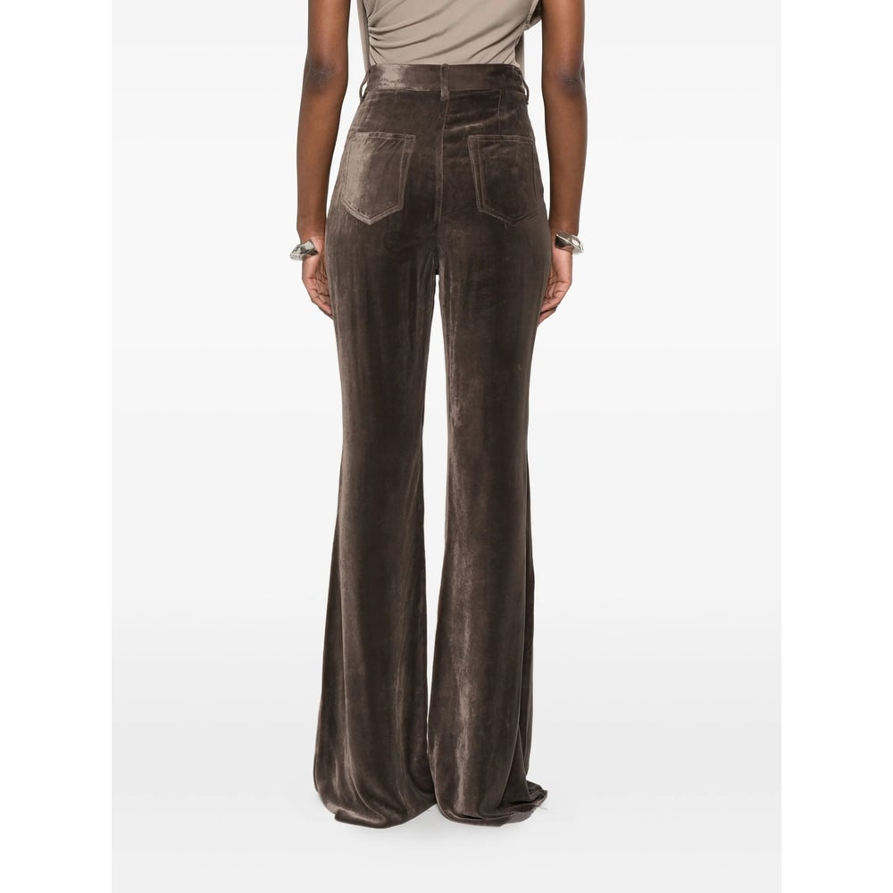 Rick Owens Pant In Brown