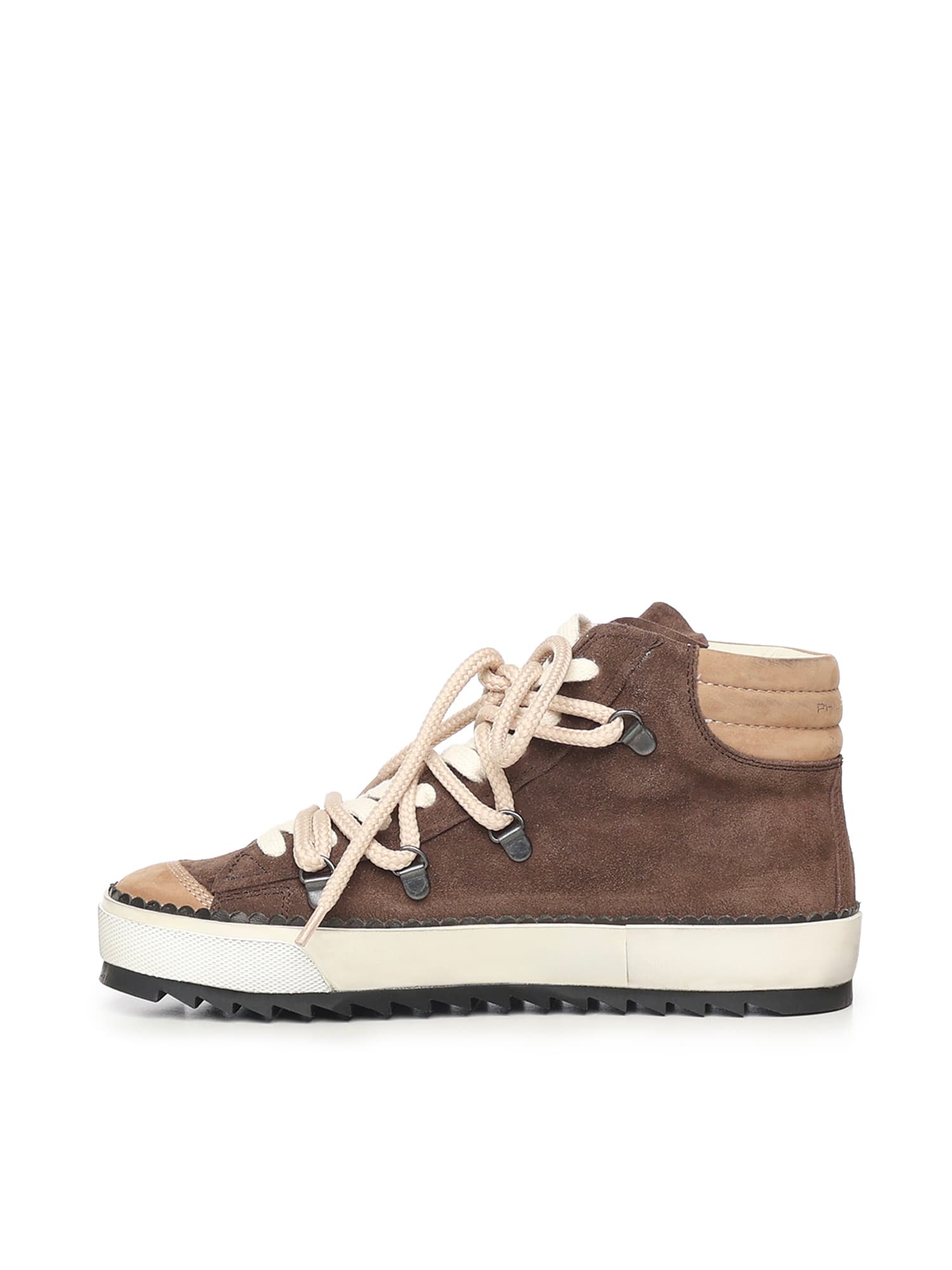 Philippe Model Prsx High Sneakers In Brown