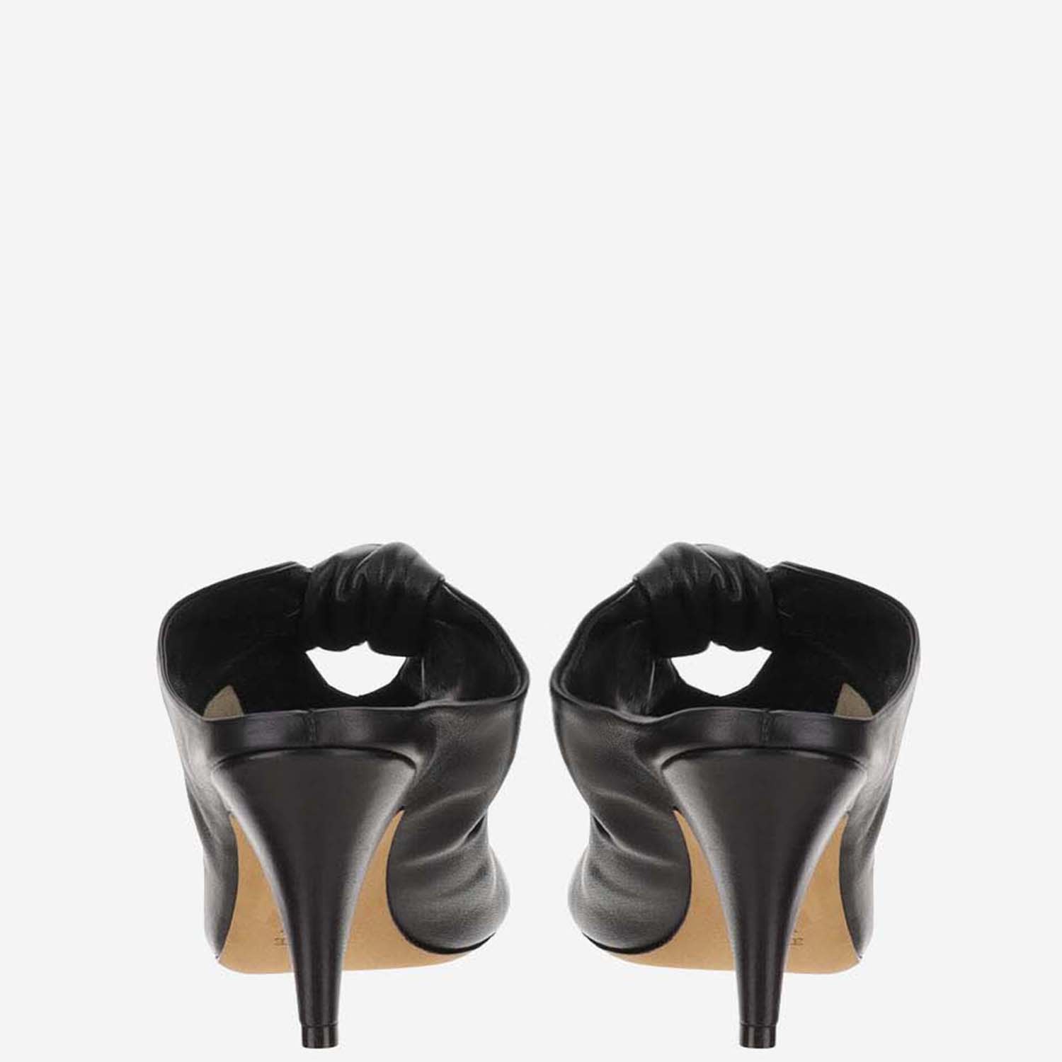 Shop Khaite Mules Rowan In Black