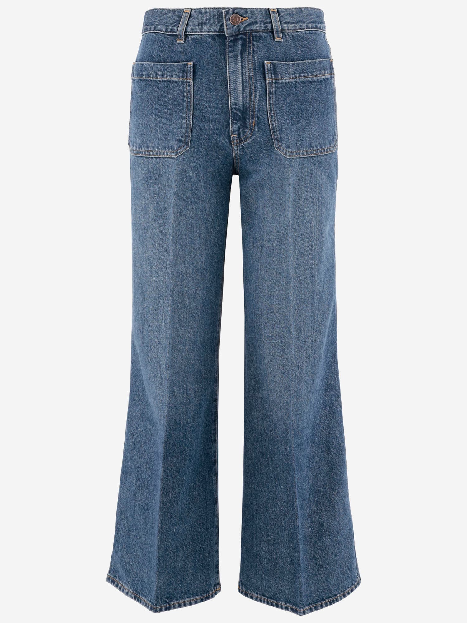 Chloé Cotton Denim Jeans