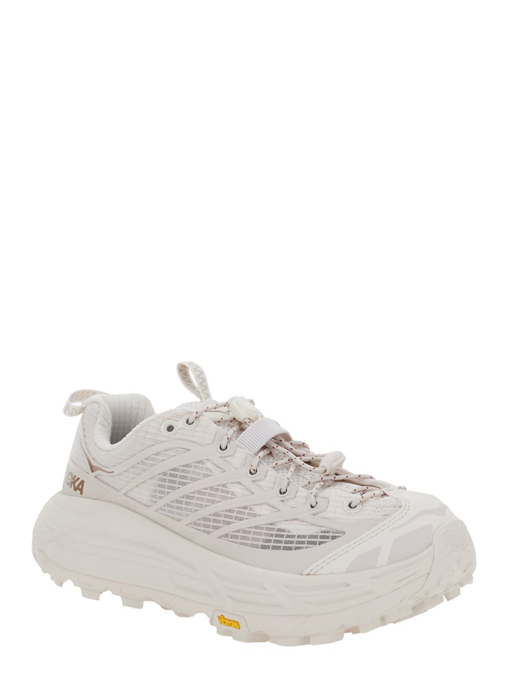 Hoka Lace-up Mesh Sneakers In Pink