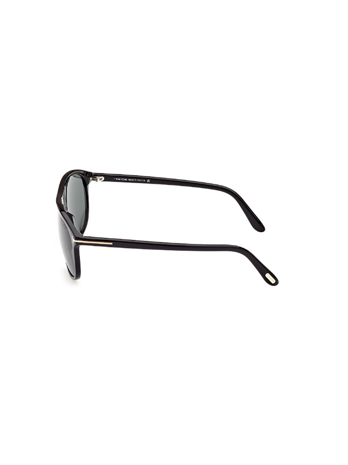 Shop Tom Ford Square Frame Sunglasses In 01r