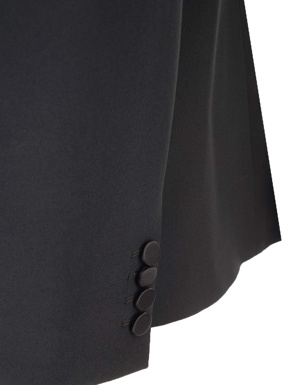 Alexander Mcqueen Giacca In Twill Nero Donna In Black