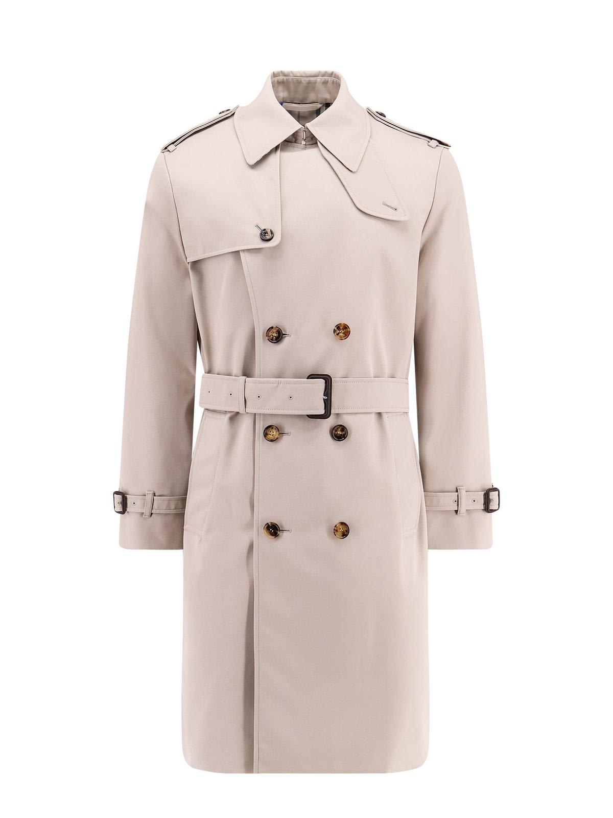 Belted Waist Trench Coat