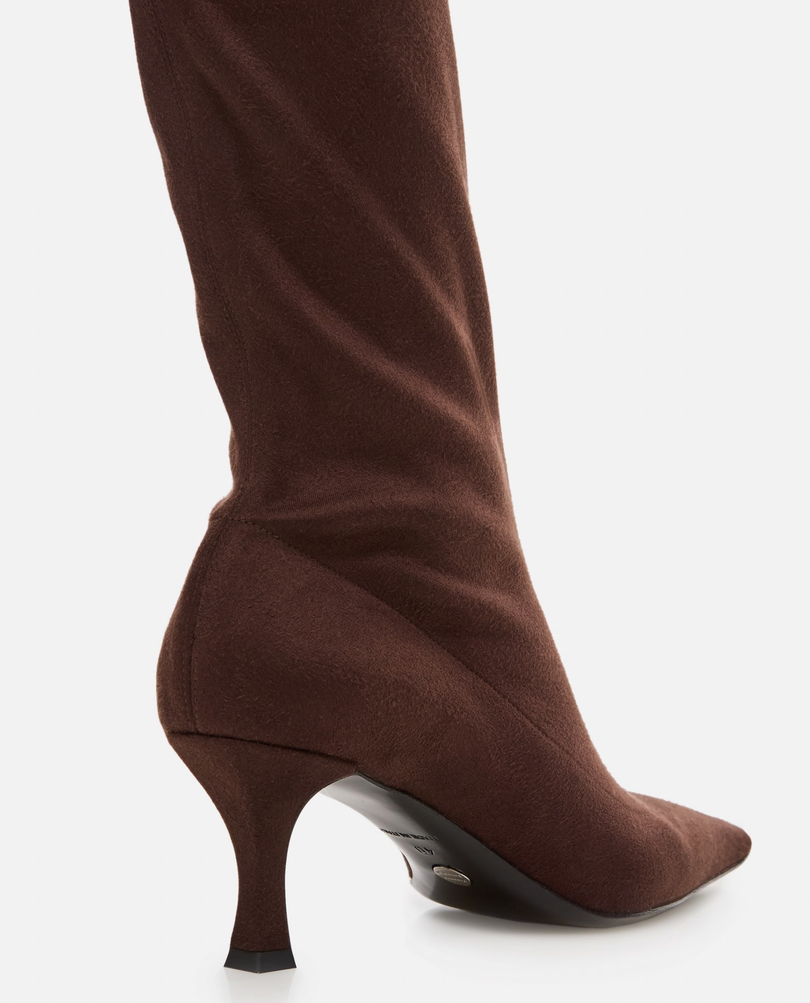 Shop Proenza Schouler Trap Over The Knee Boots In Brown