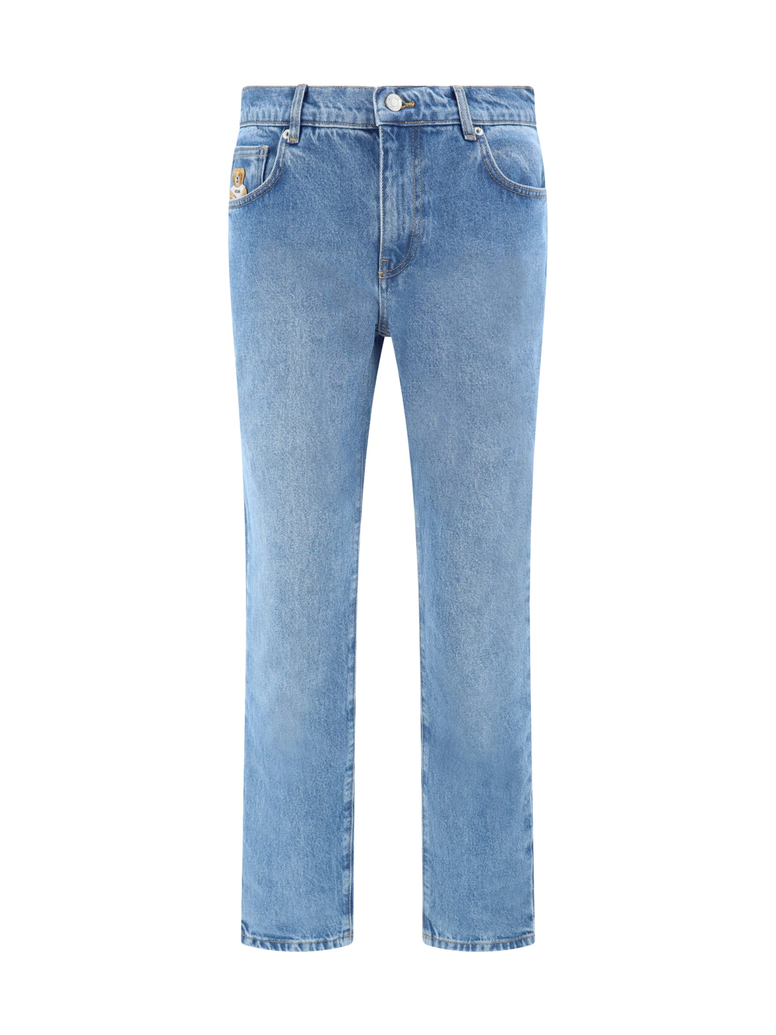 Shop Moschino Jeans In Denim Blue