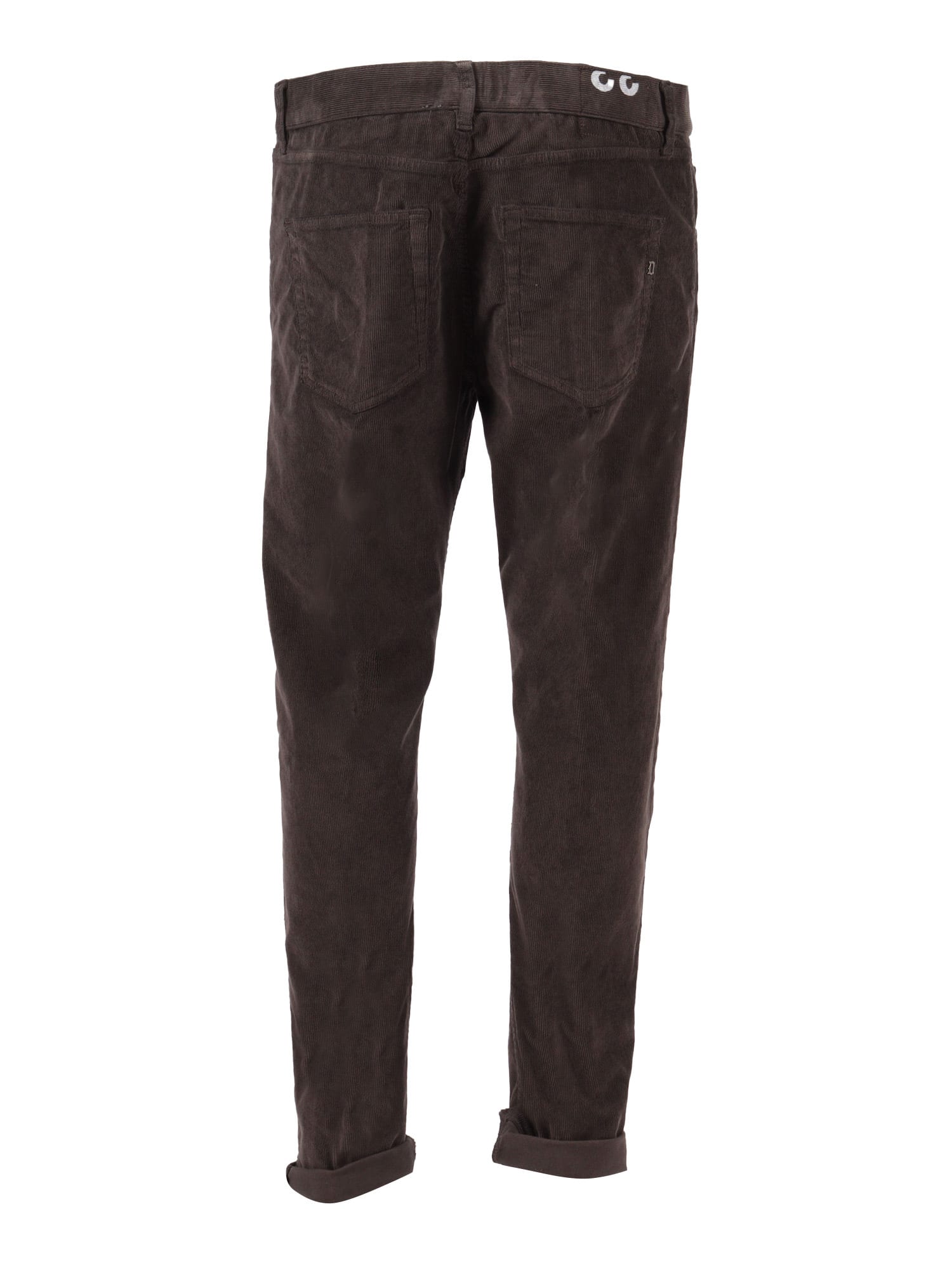 Dondup Corduroy Trousers In Brown