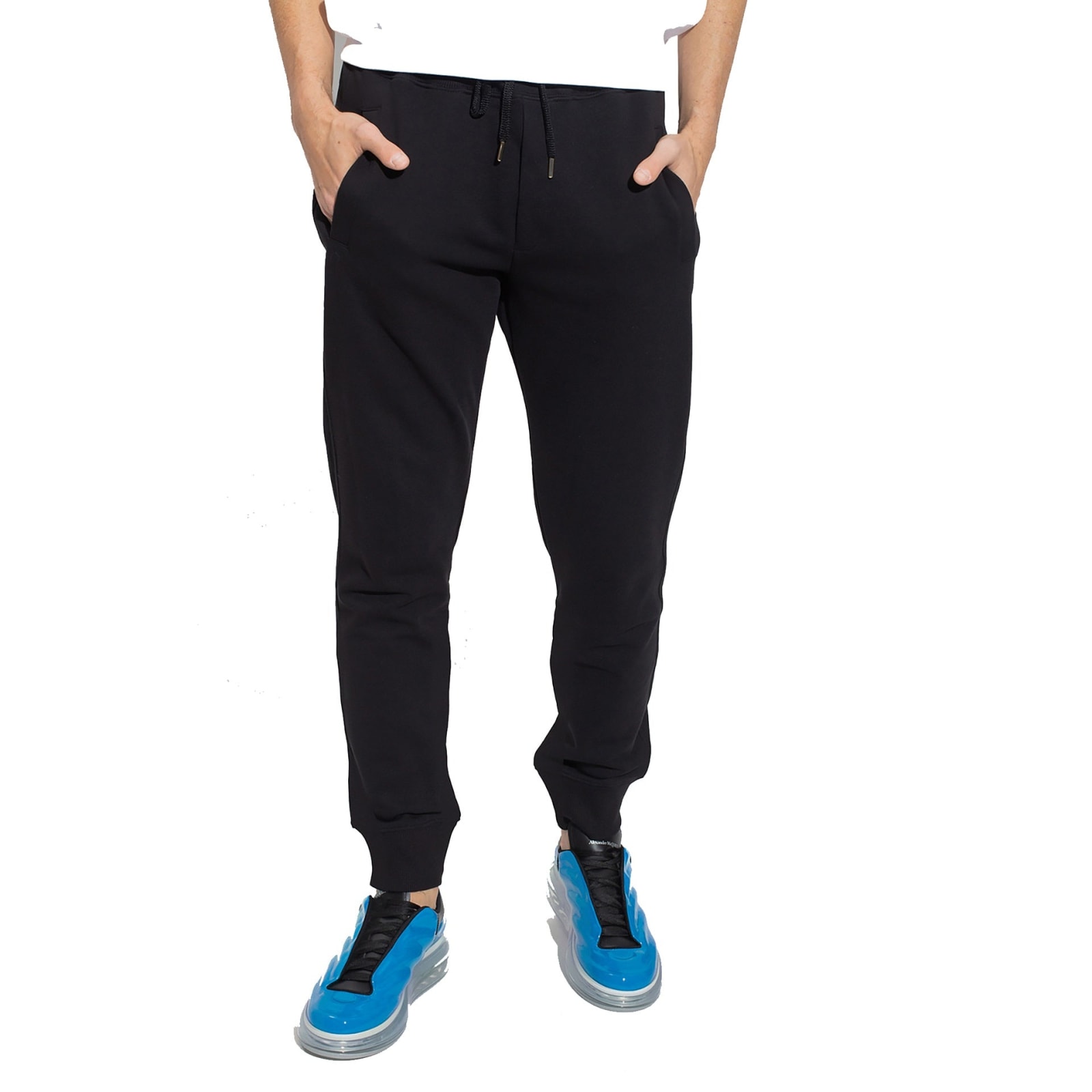 Shop Versace Jeans Couture Jeans Couture Sweatpants In Black