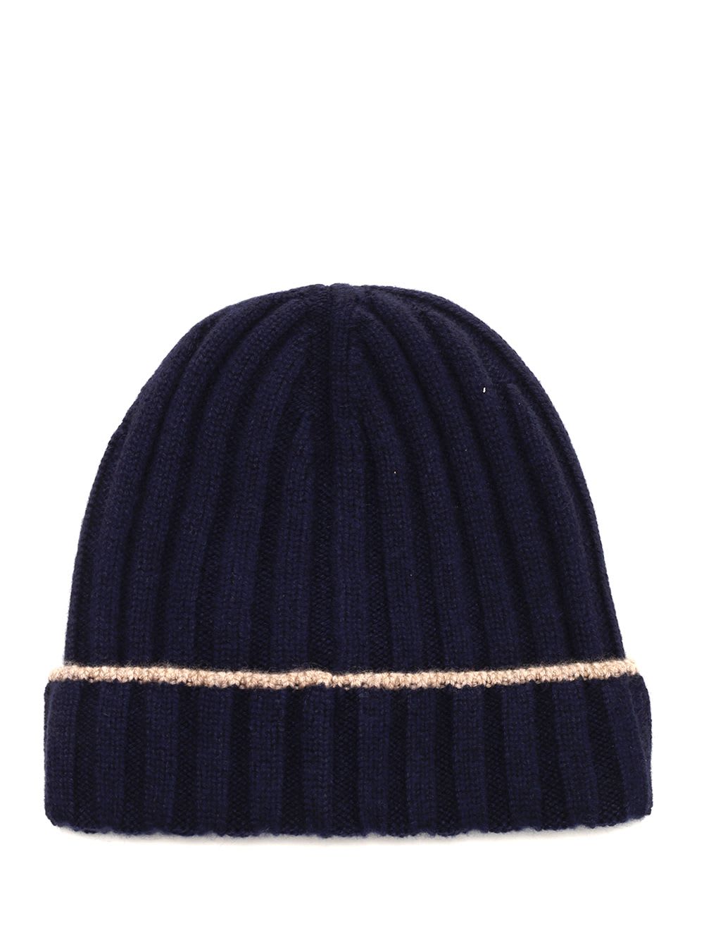 Shop Brunello Cucinelli Cashmere Beanie In Blue