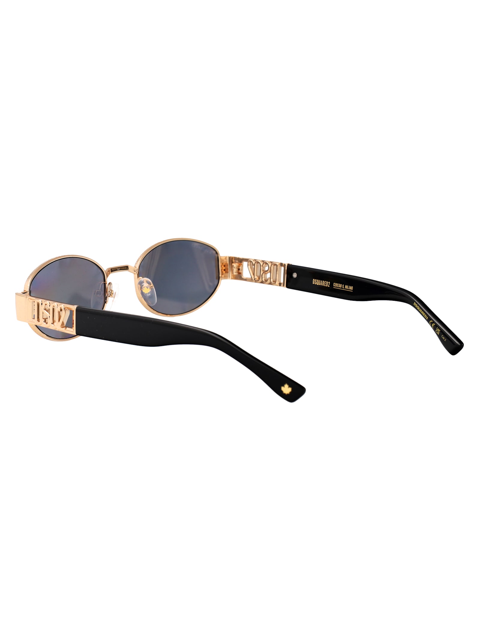 Dsquared2 Hype Sunglasses In Gold