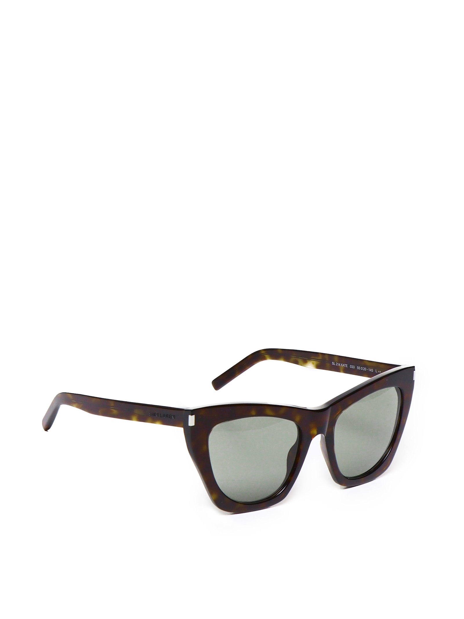 Saint Laurent Kate Sl 214 Acetate Glasses In Tortoiseshell