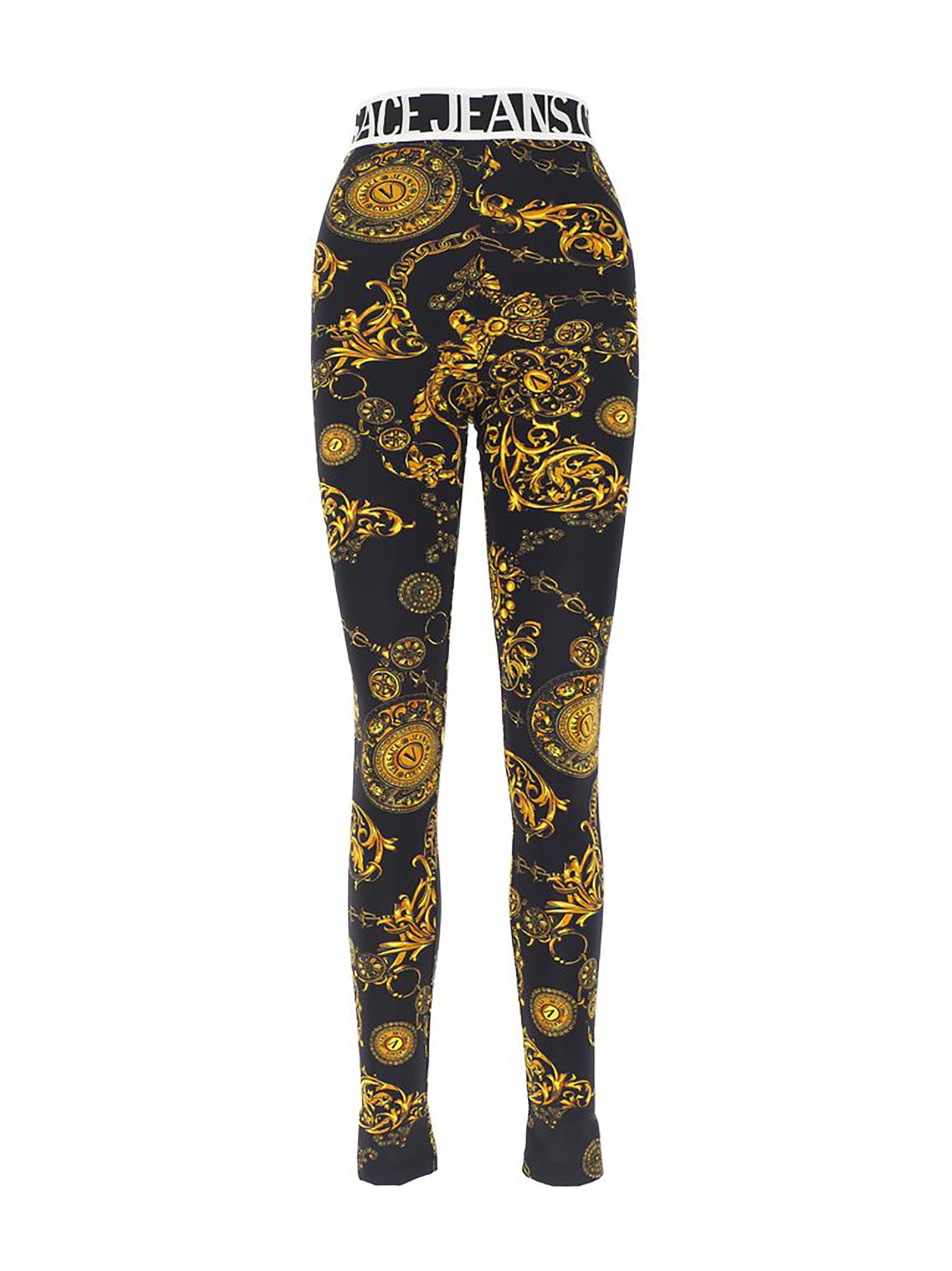 Versace Jeans Couture Printed Lycra Leggings