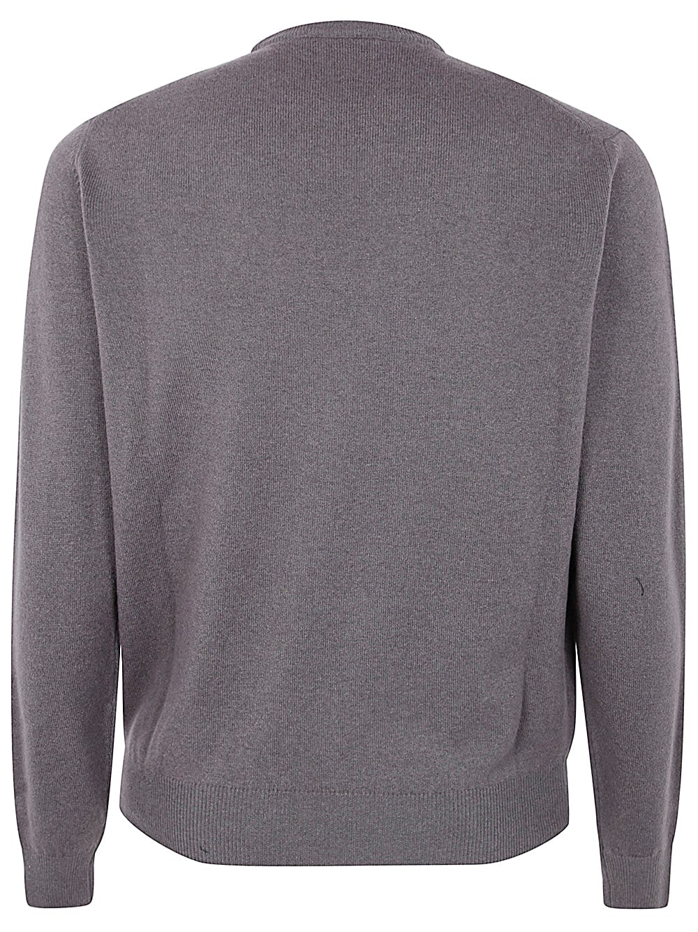 Shop Filippo De Laurentiis Long Sleeves Round Neck In Dove