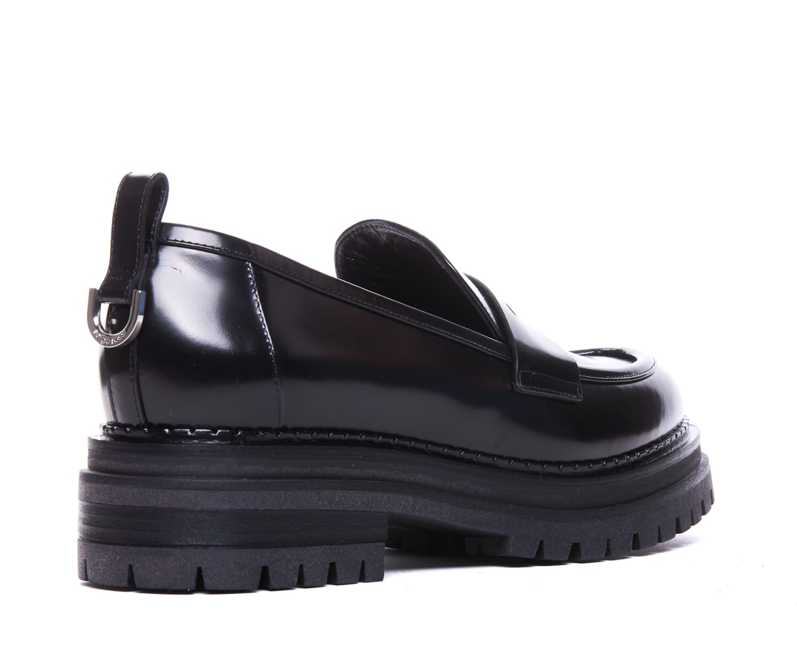 Shop Sergio Rossi Loafers In Black