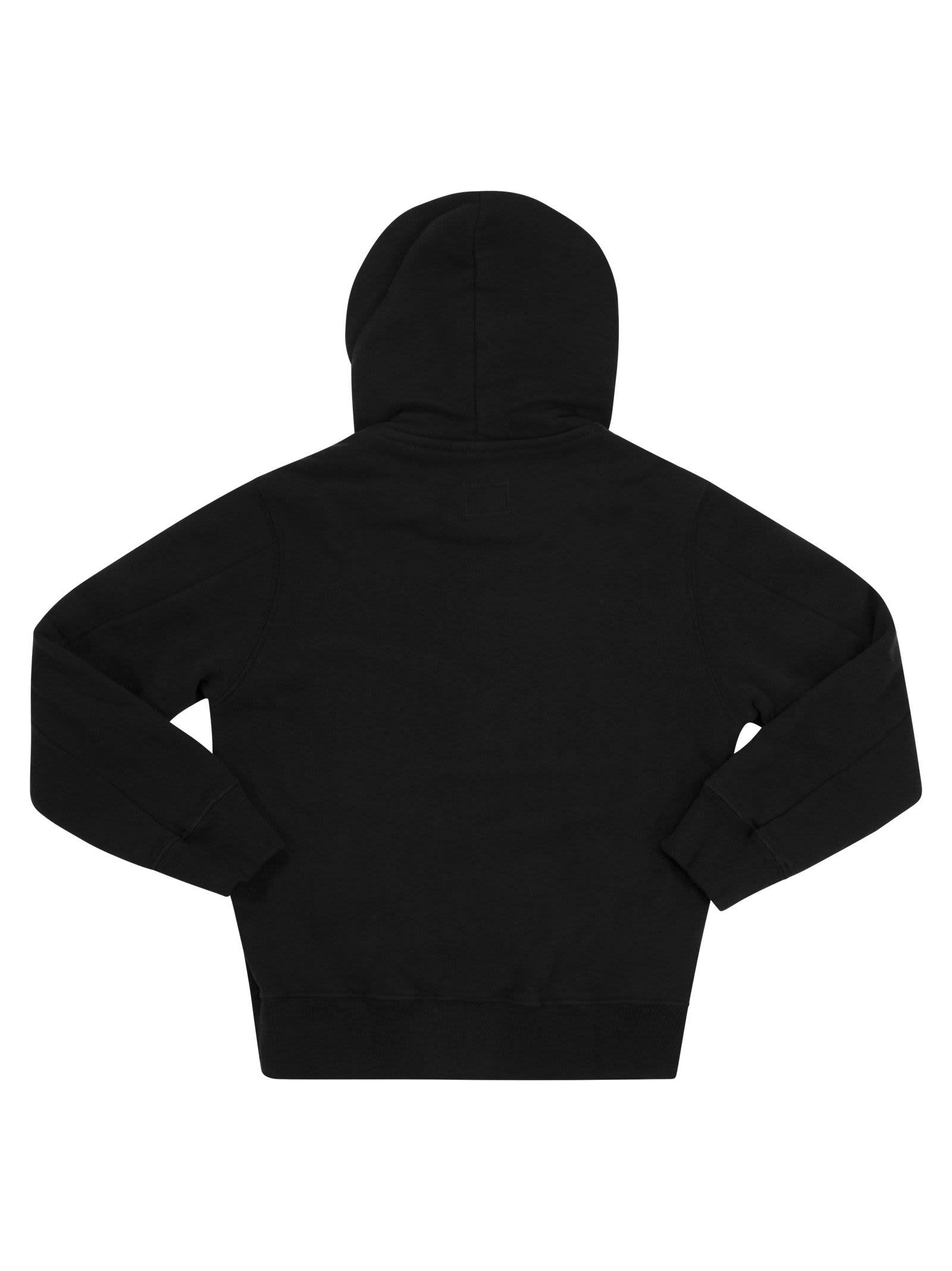 Shop C.p. Company Undersixteen U16 Basic - Hoodie In Black