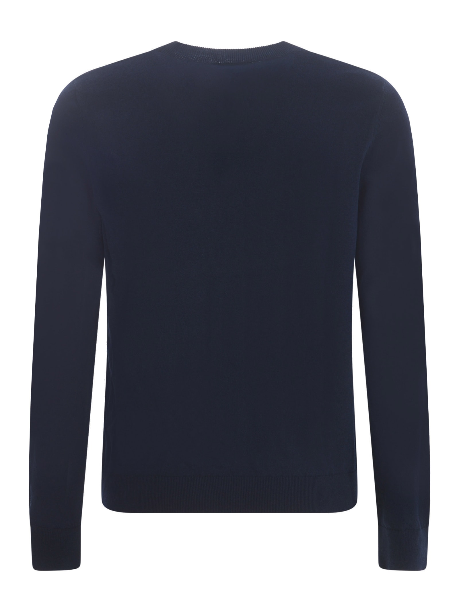 Shop Apc Sweater A.p.c. Alois In Cotton In Blue