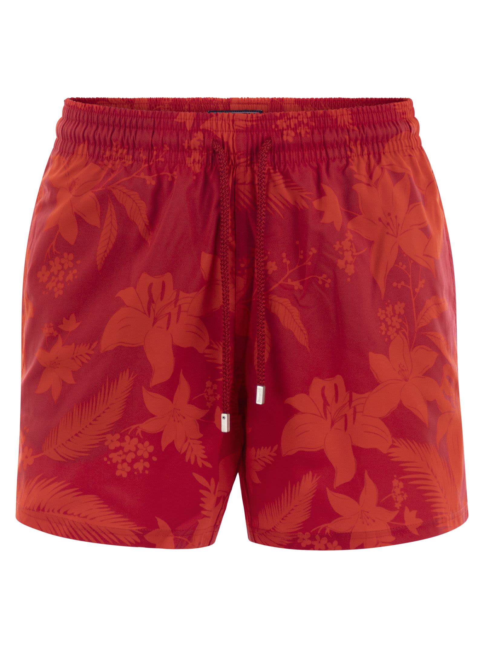 Vilebrequin Moorise - Patterned Short Beach Shorts