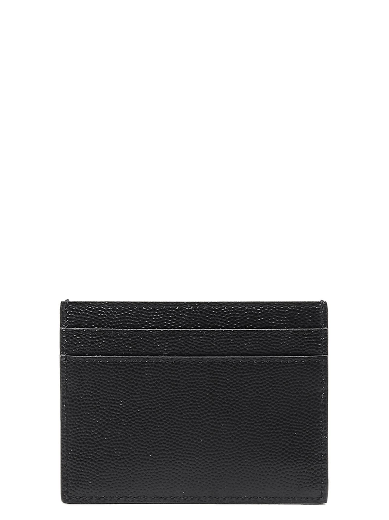 SAINT LAURENT LOGO CARD HOLDER 