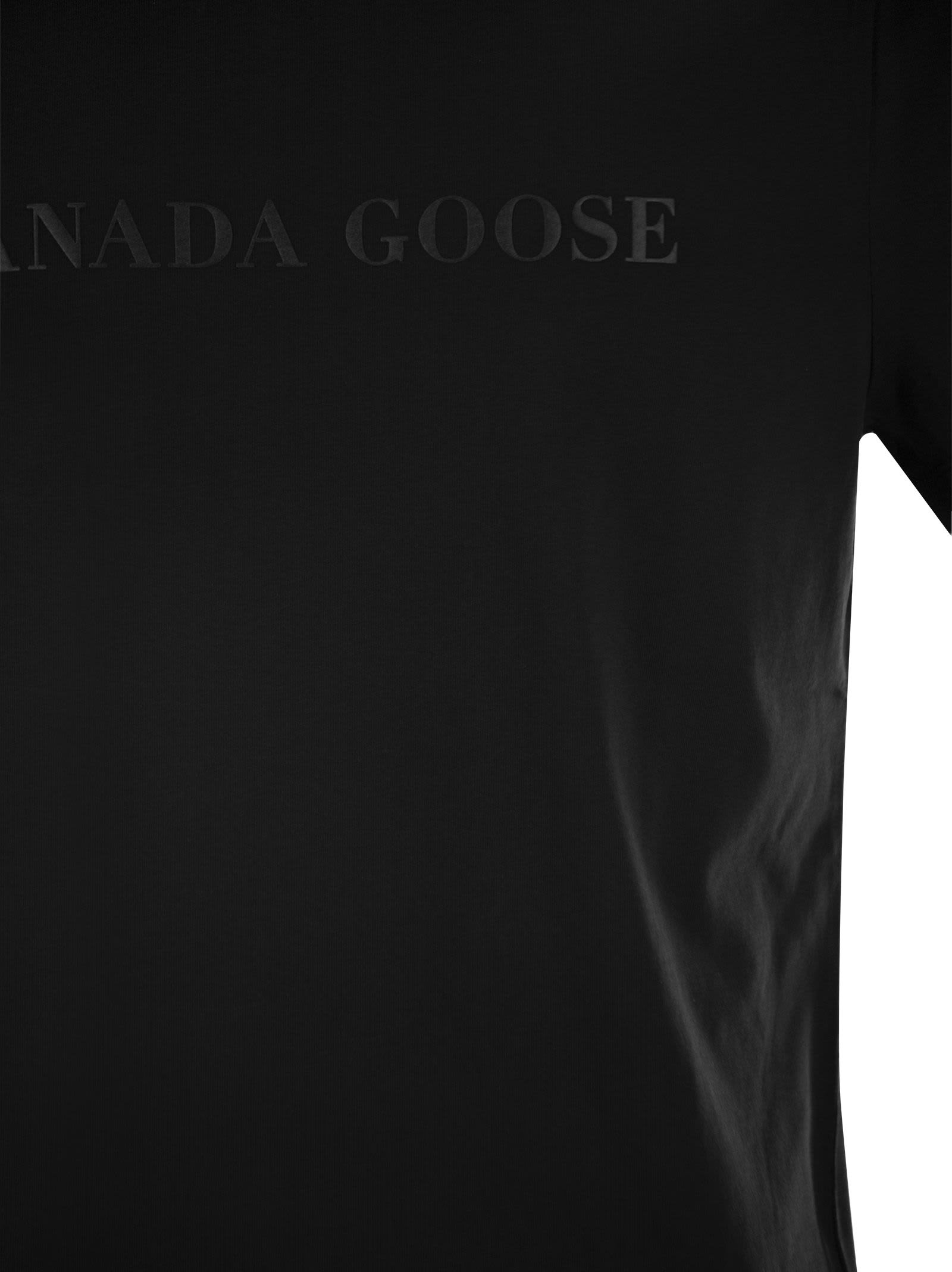 Shop Canada Goose Emersen - Short-sleeved T-shirt In Black