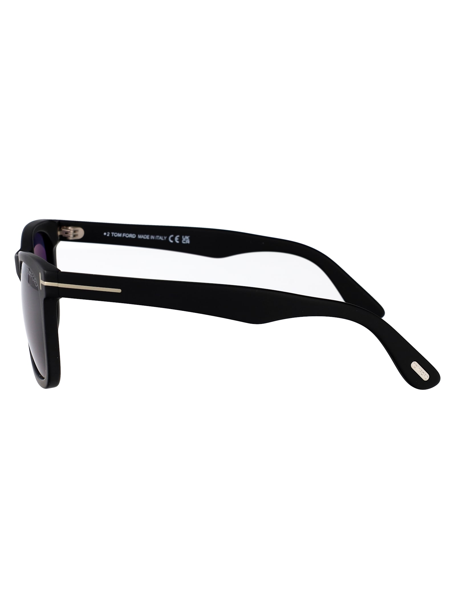 Tom Ford Kevyn Sunglasses In 02v Nero Opaco / Blu