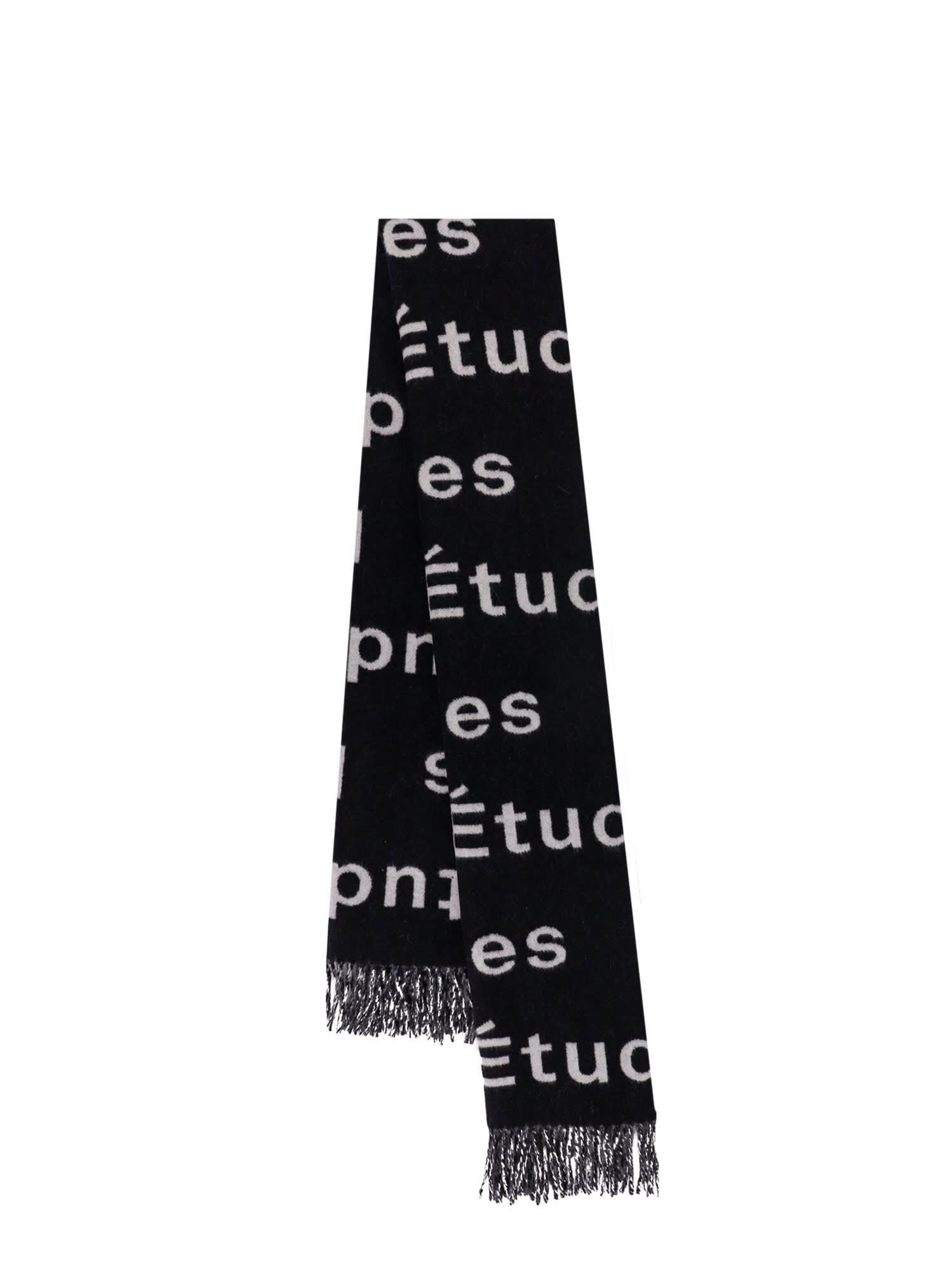 Shop Etudes Studio Scarf In Black