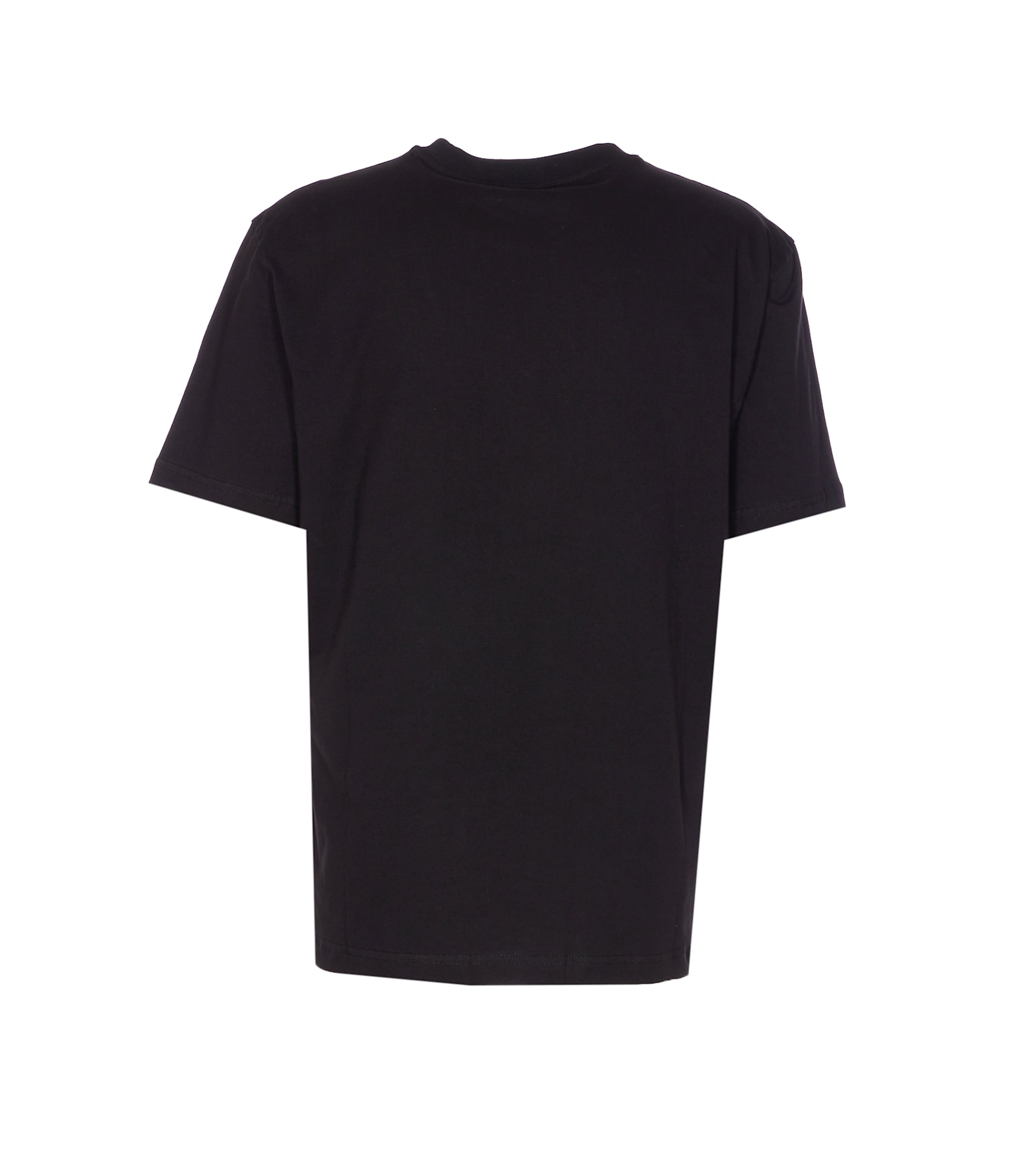 Daily Paper Shadow Grid Print T-shirt In Black