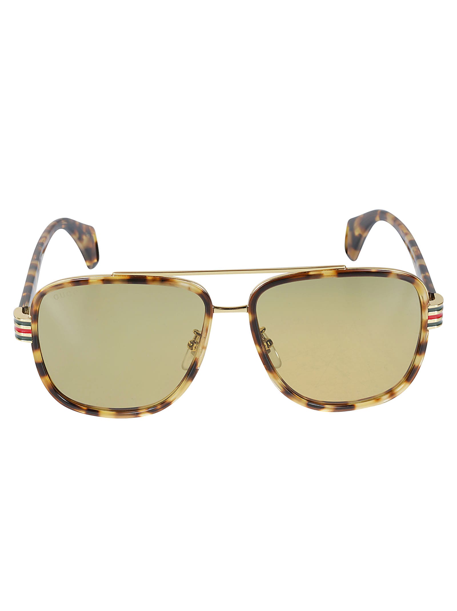 Gucci Square Bridge Detail Sunglasses