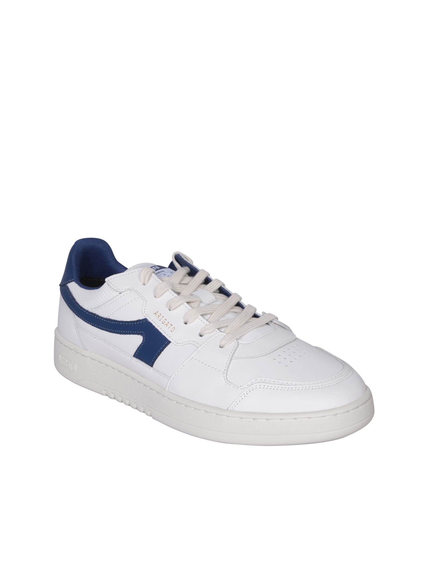 Shop Axel Arigato Dice Stripe White/ Blue Sneakers