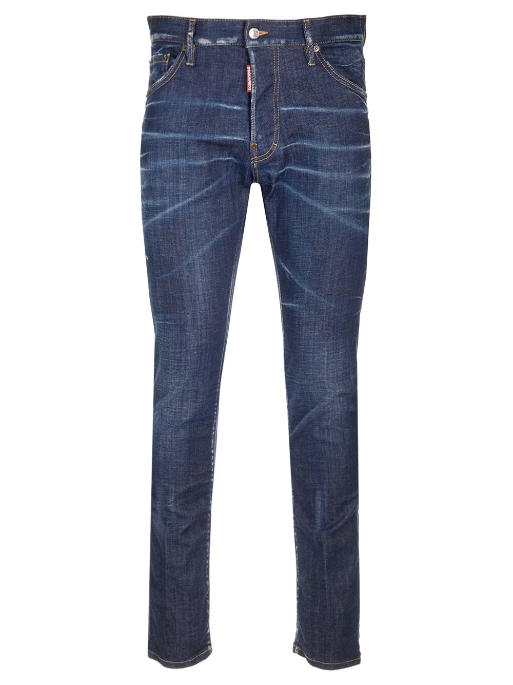 Shop Dsquared2 Dark Wash Cool Guy Jeans In Blue