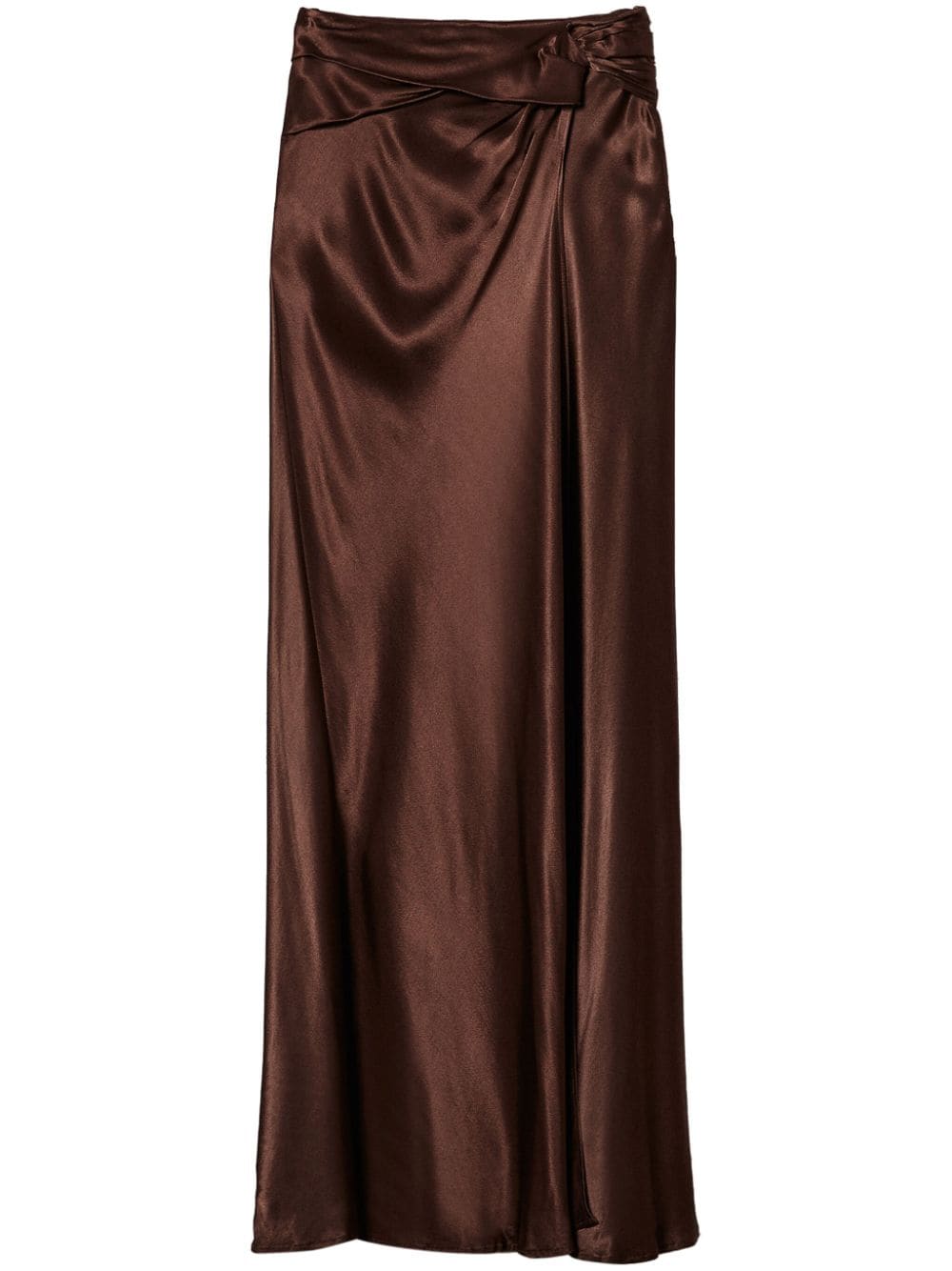 Long Skirt In Satin