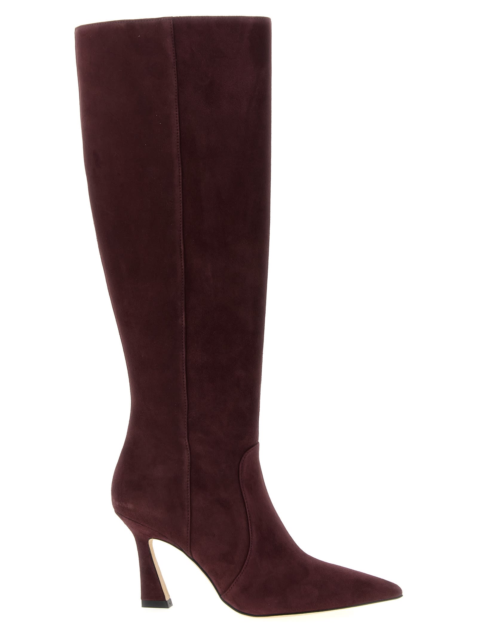 Stuart Weitzman Vinnie Boots In Brown