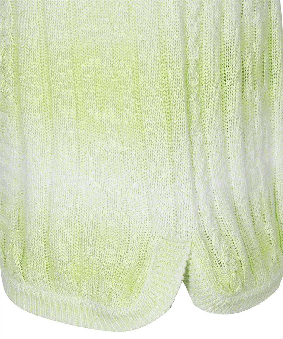 Gcds Knitted Bermuda Shorts In Green