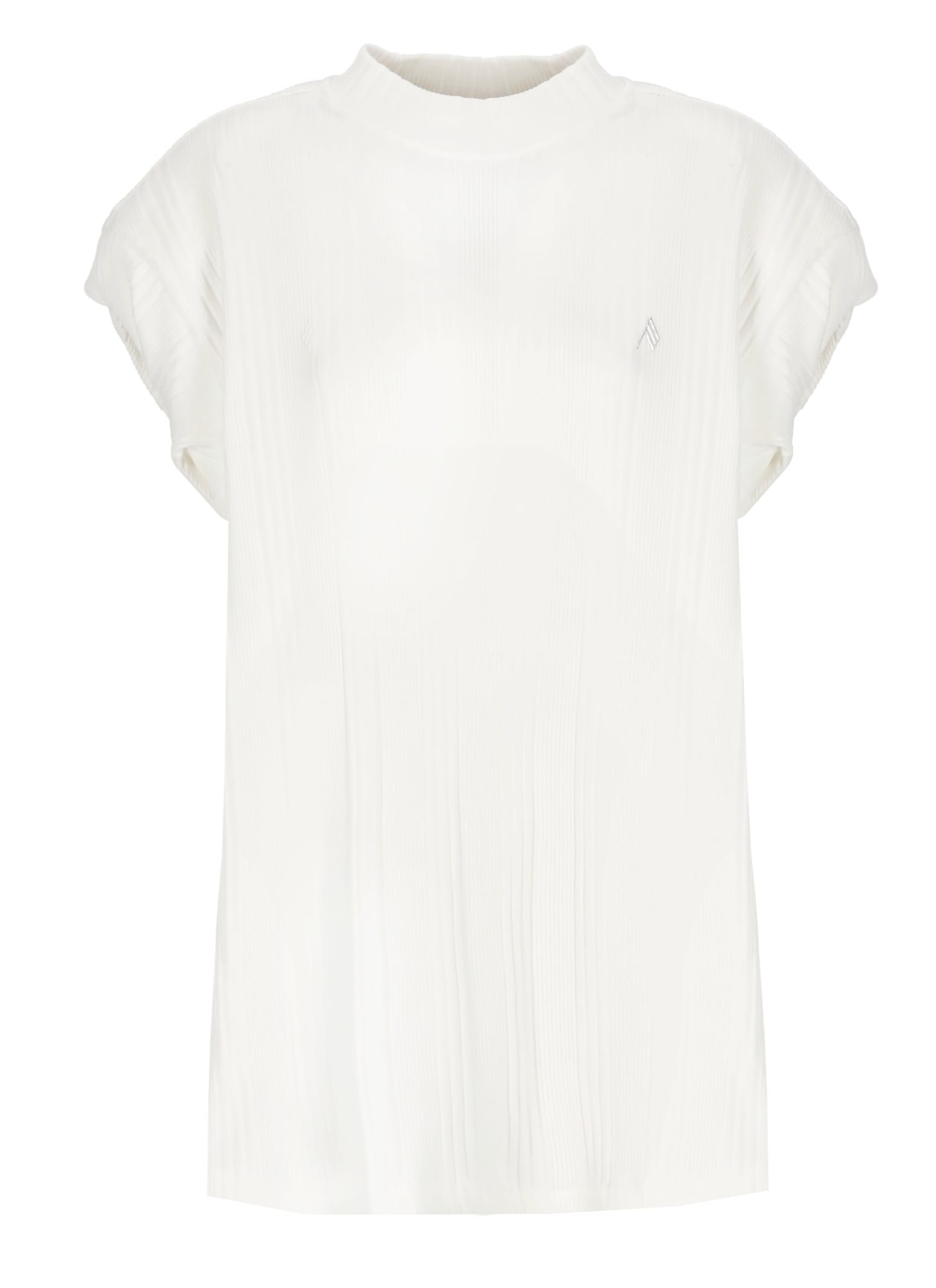 Shop Attico Laurie T-shirt In White