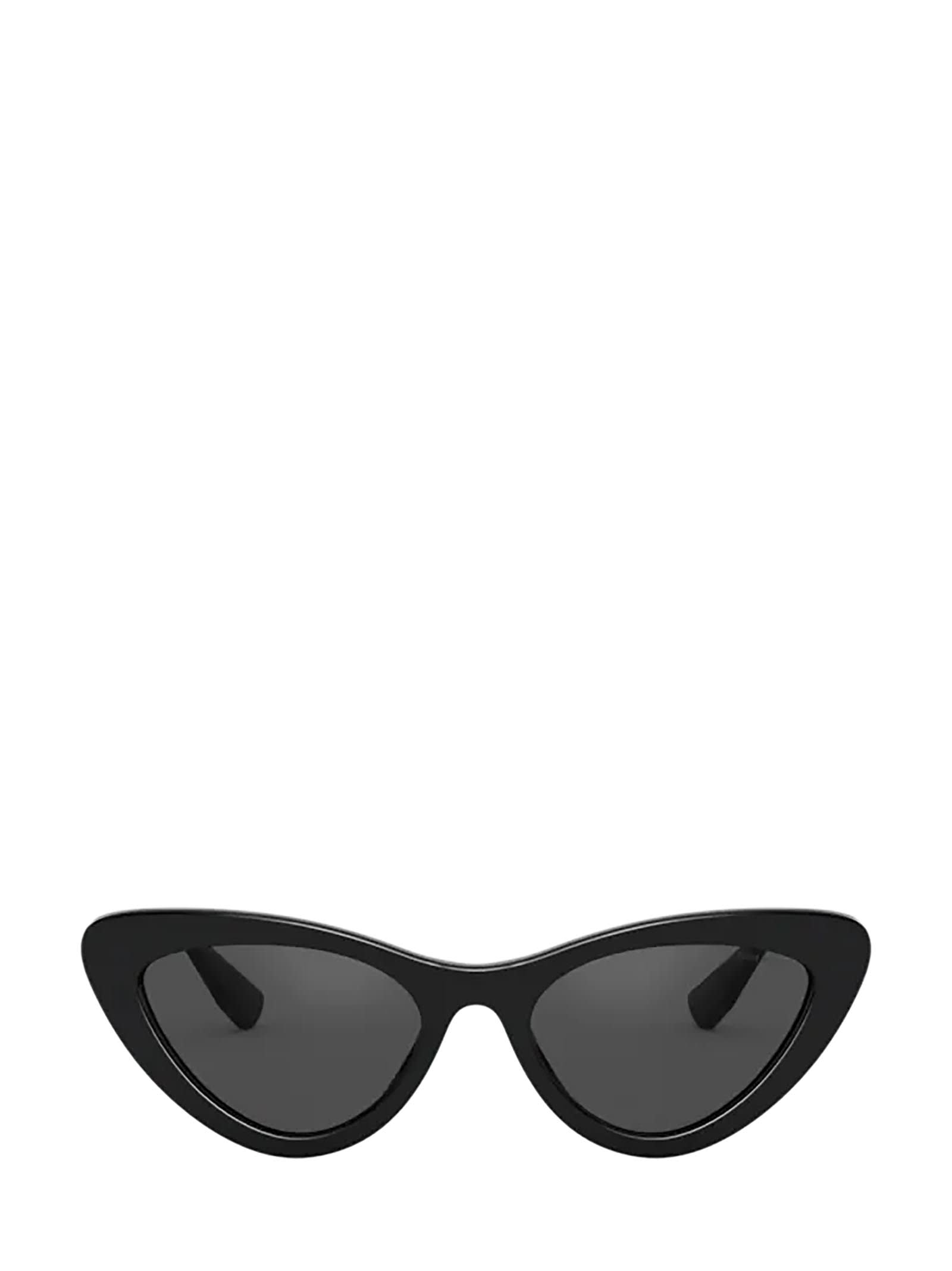 MIU MIU MU 01VS BLACK SUNGLASSES