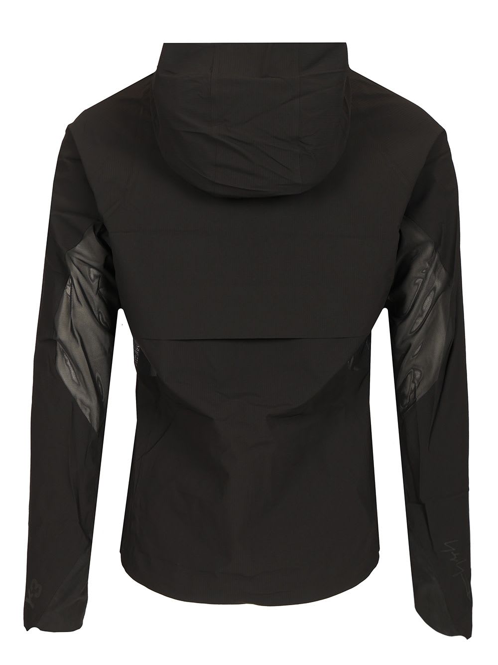 Y-3 Running Jacket Sweatshirts Black In Black